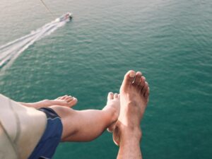 Parasailing a Cefalù