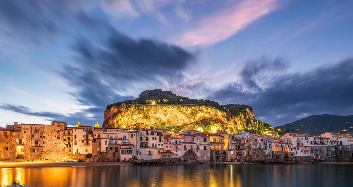 Cefalù durante l'autunno